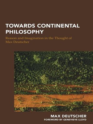 cover image of Towards Continental Philosophy